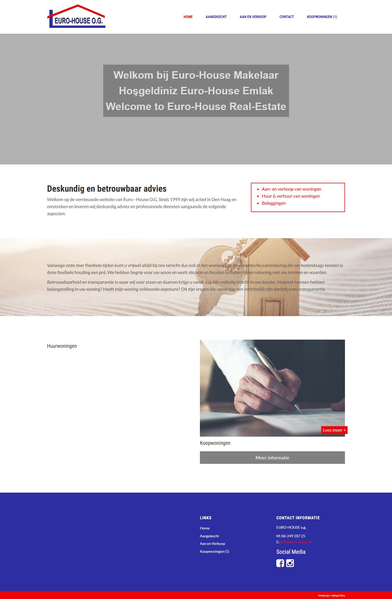 Kantoorfoto Euro-House Onroerend Goed