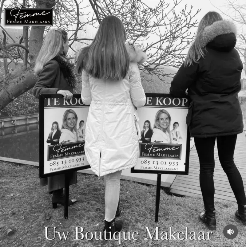 Bürofoto von Femme Makelaars