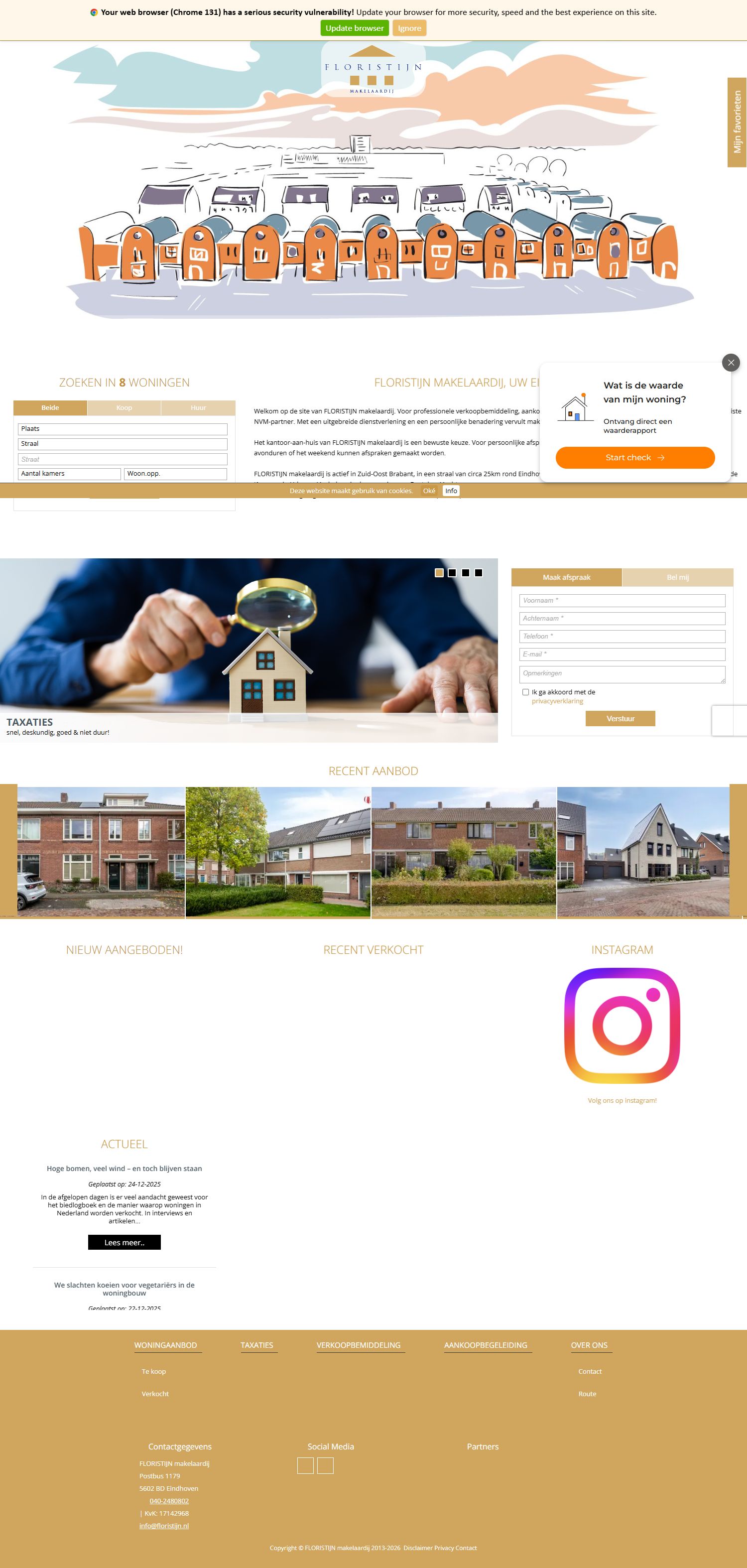 Kantoorfoto FLORISTIJN makelaardij