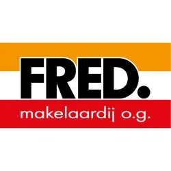 Logo van FRED. makelaardij o.g. | Voel je thuis bij FRED.