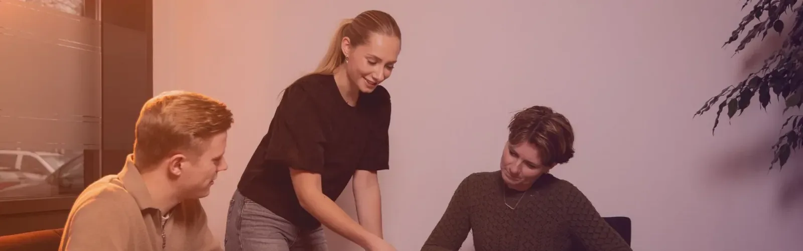 Team foto van FRYSK makelaars