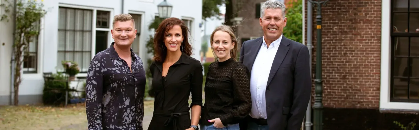 Team foto van G&O Makelaars