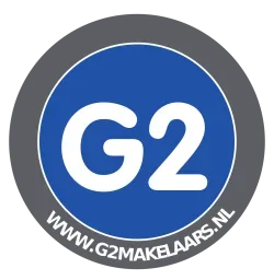 Logo van G2 Makelaars, de makelaars van Noardwest Fryslân