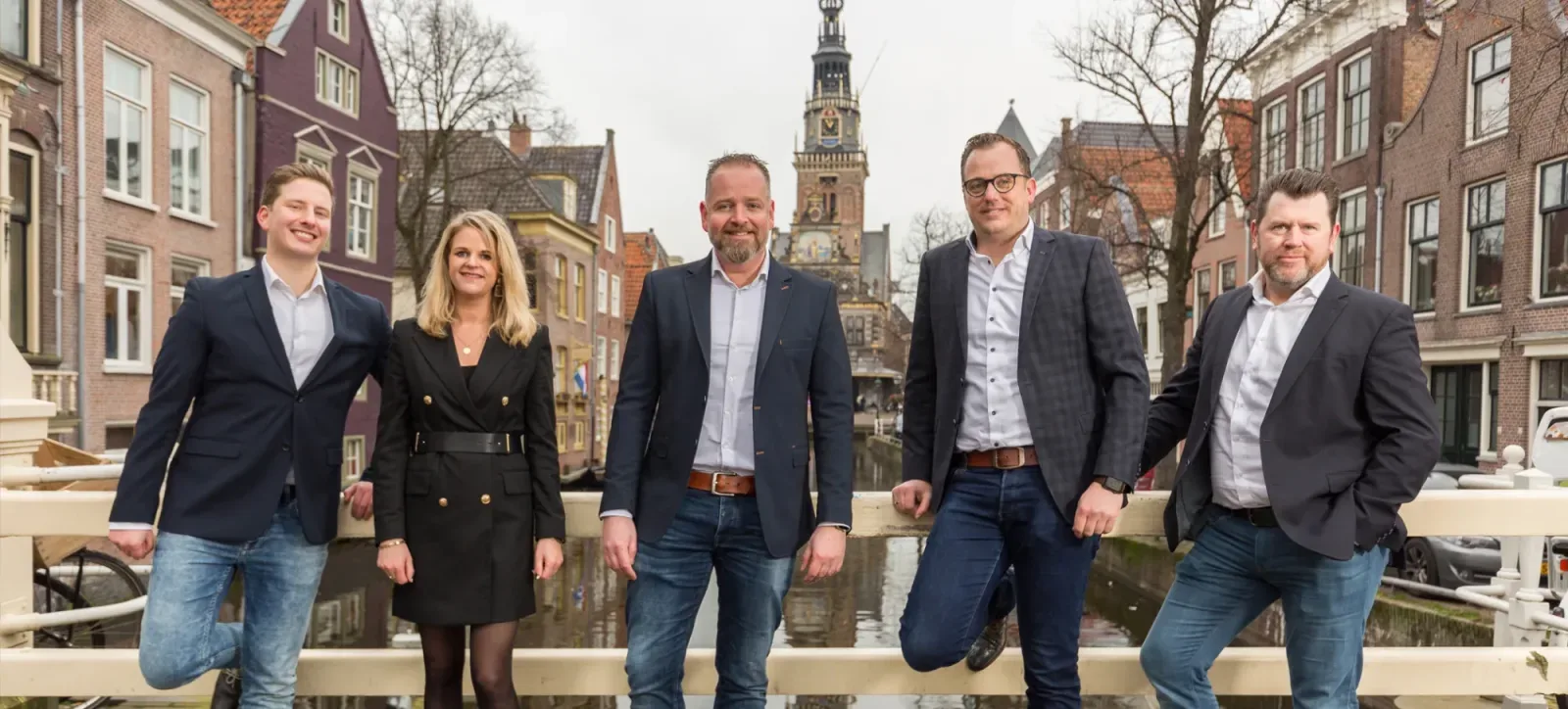 Team foto van GoedVast Makelaars