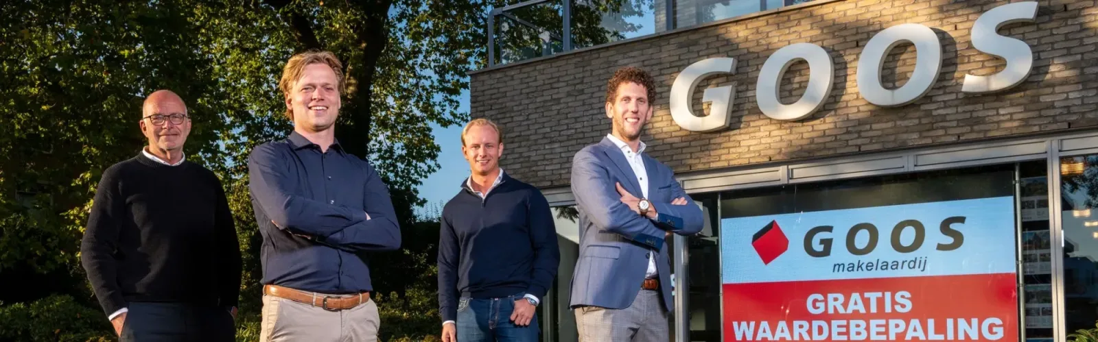 Team foto van GOOS Makelaardij