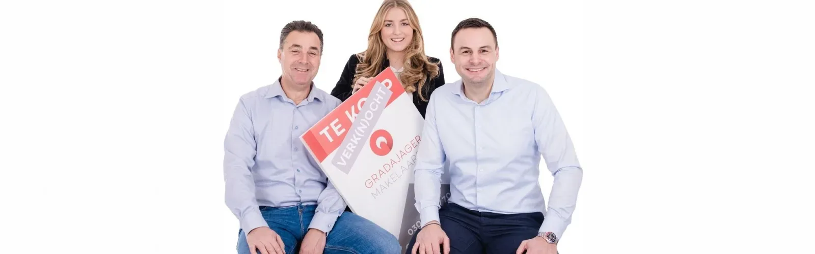 Team foto van Grada Jager Makelaardij