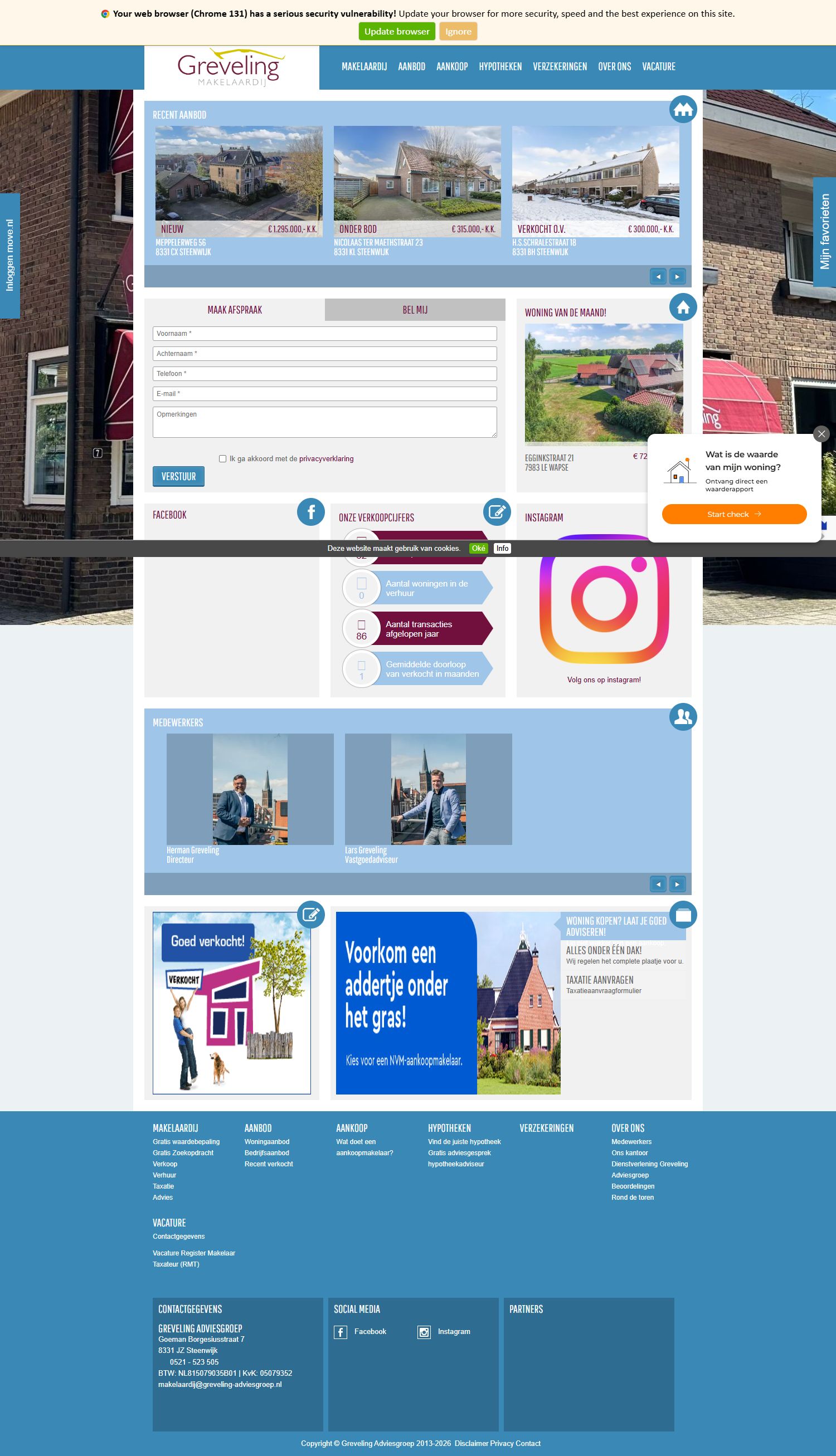 Kantoorfoto Greveling Adviesgroep