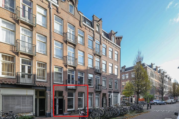 Groen van Prinstererstraat 69-H in Amsterdam foto