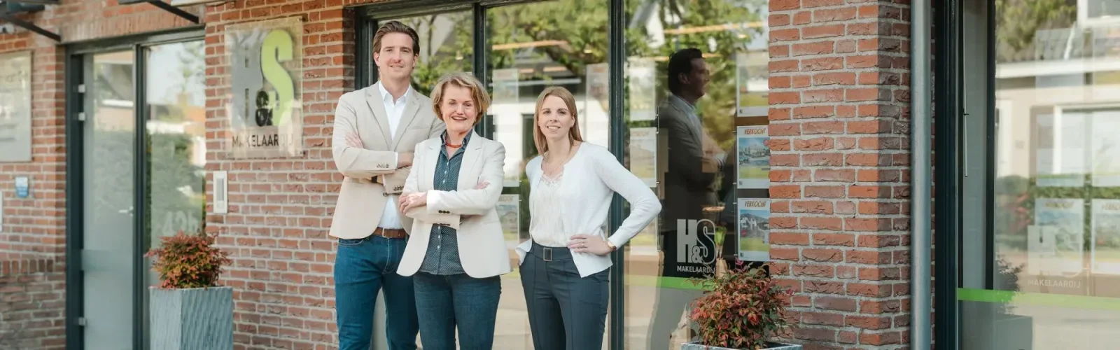 Team foto van H&S Makelaardij