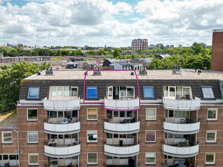 Haagweg 58E in Leiden foto