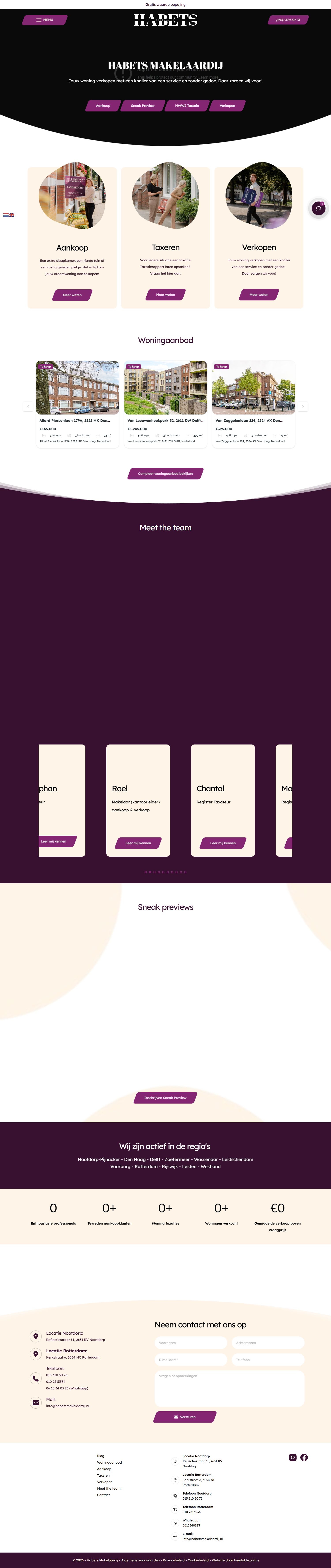 Kantoorfoto Habets Makelaardij