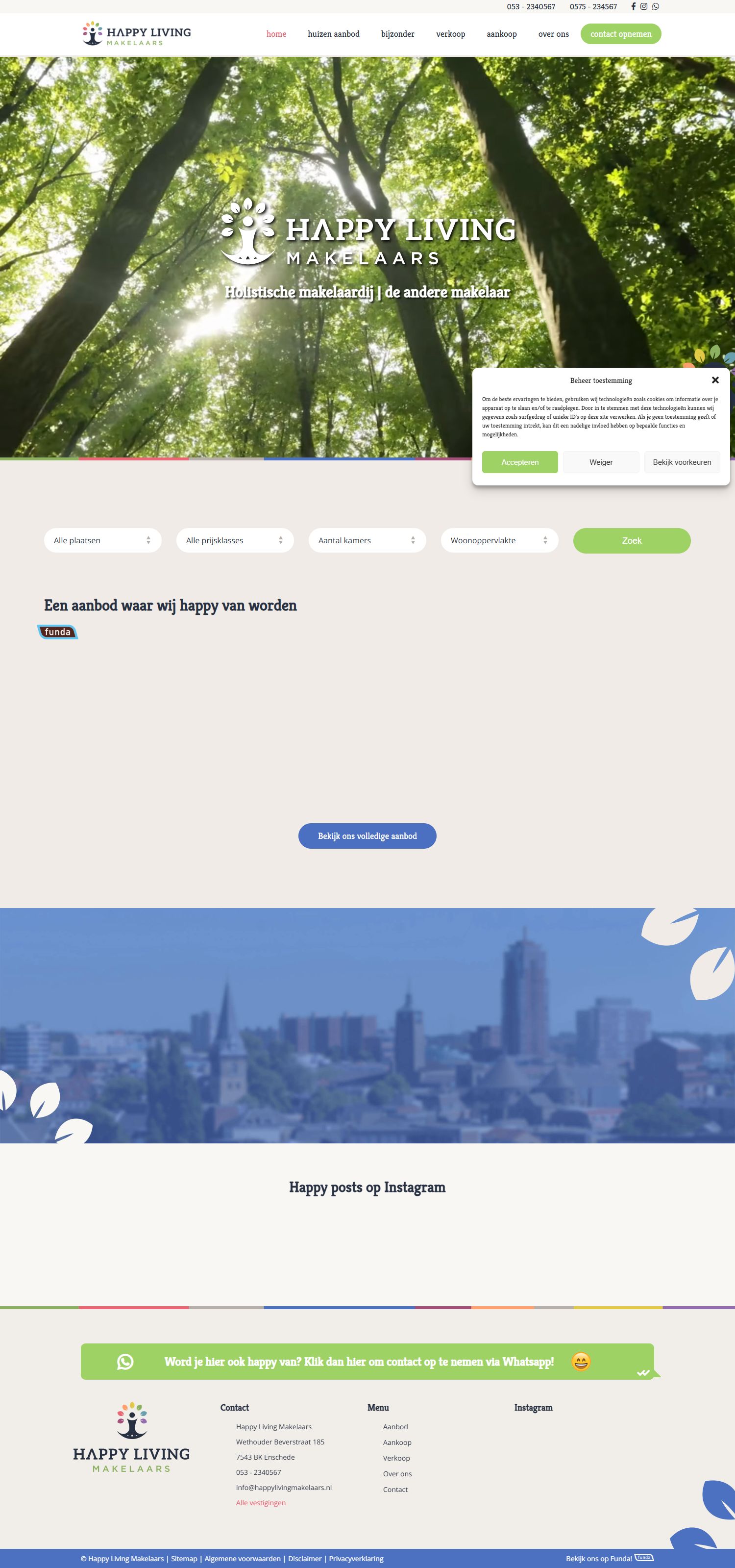 Kantoorfoto Happy Living Makelaars