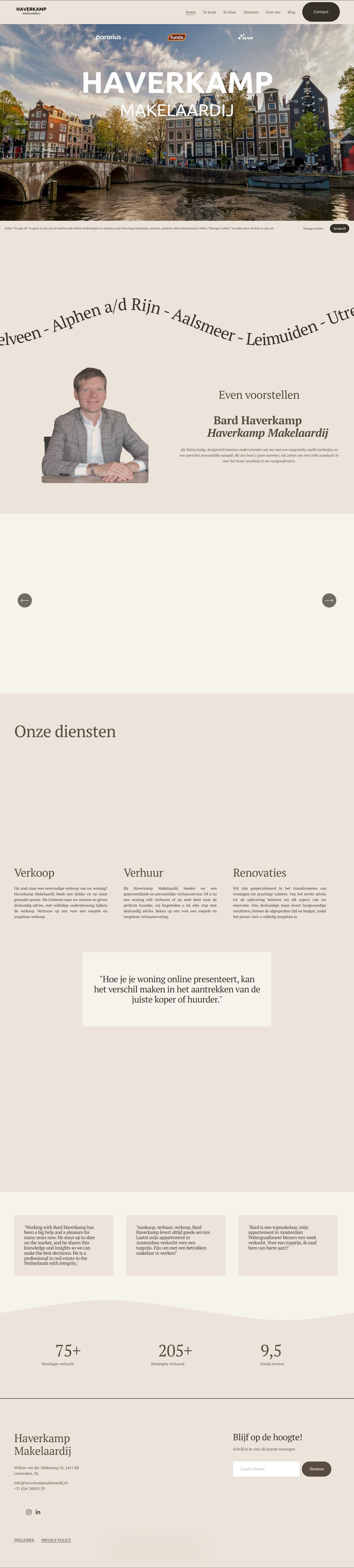 Kantoorfoto Haverkamp Makelaardij