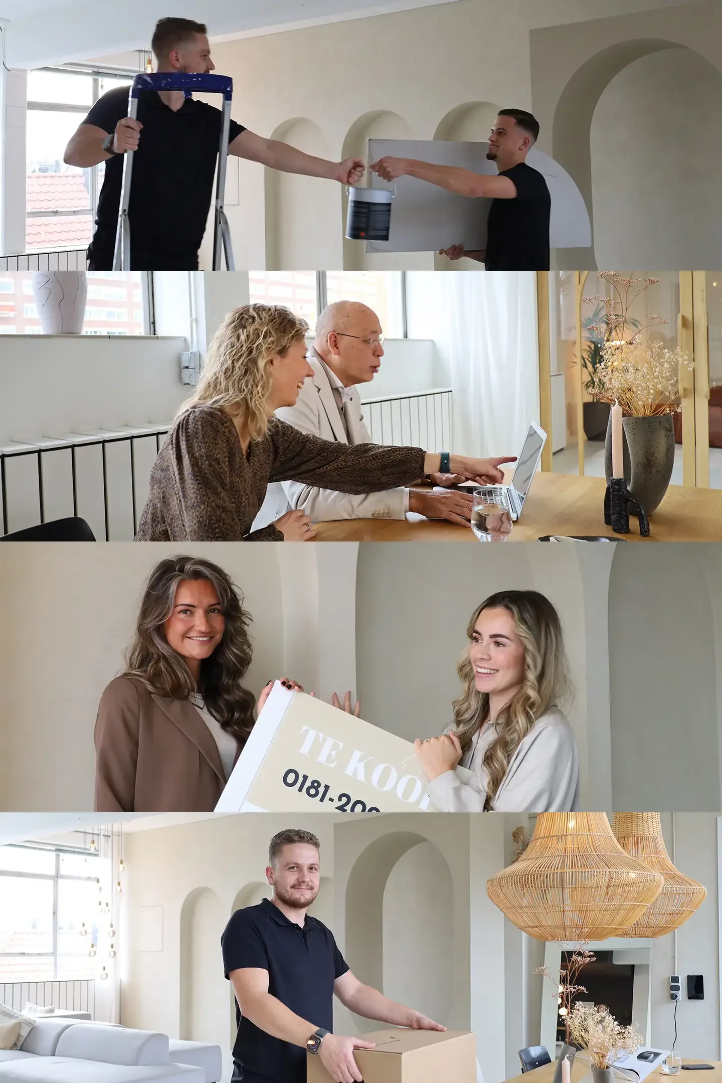 Team foto van Heerlijk Thuis Makelaardij