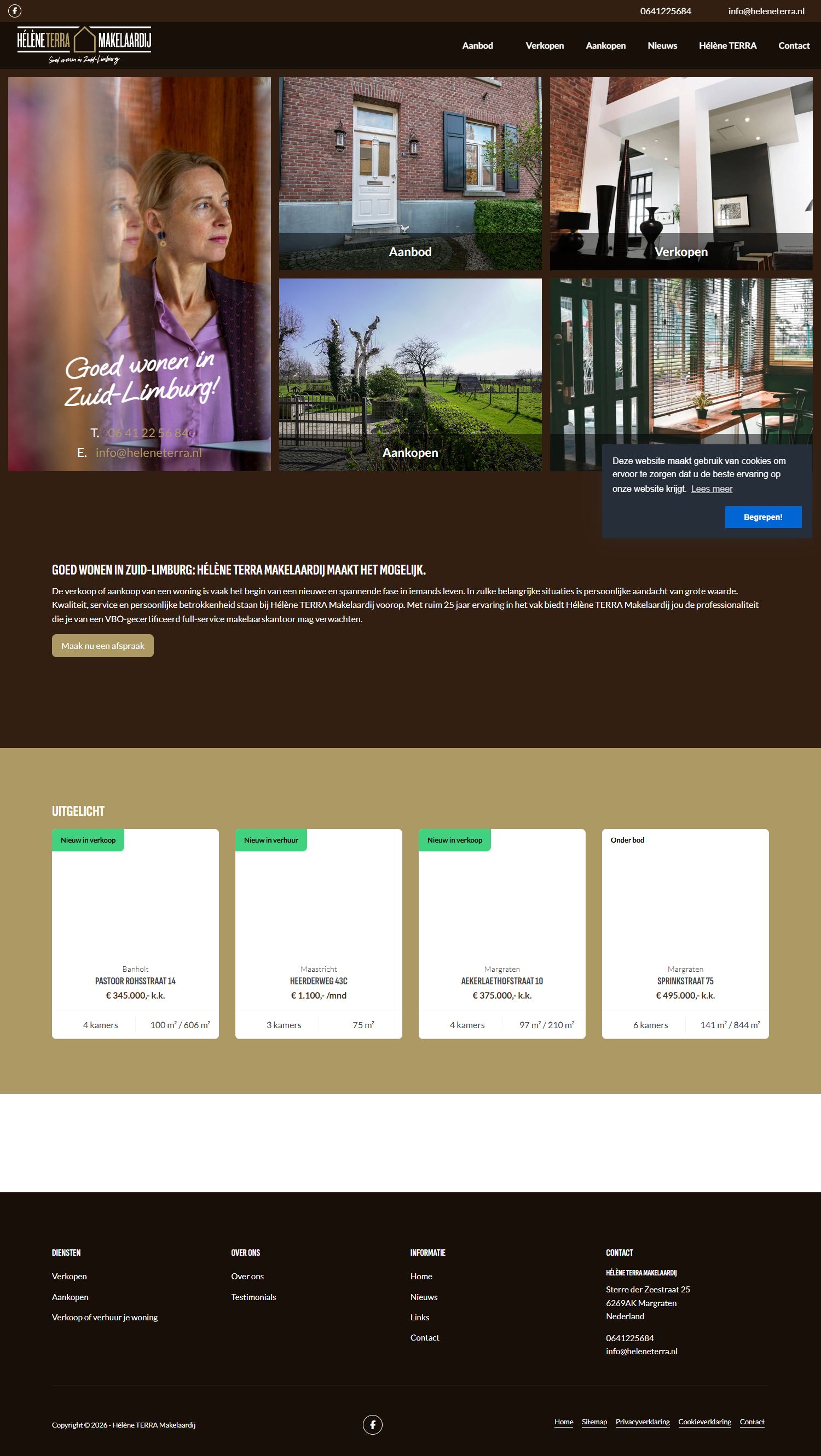 Kantoorfoto Hélène TERRA Makelaardij