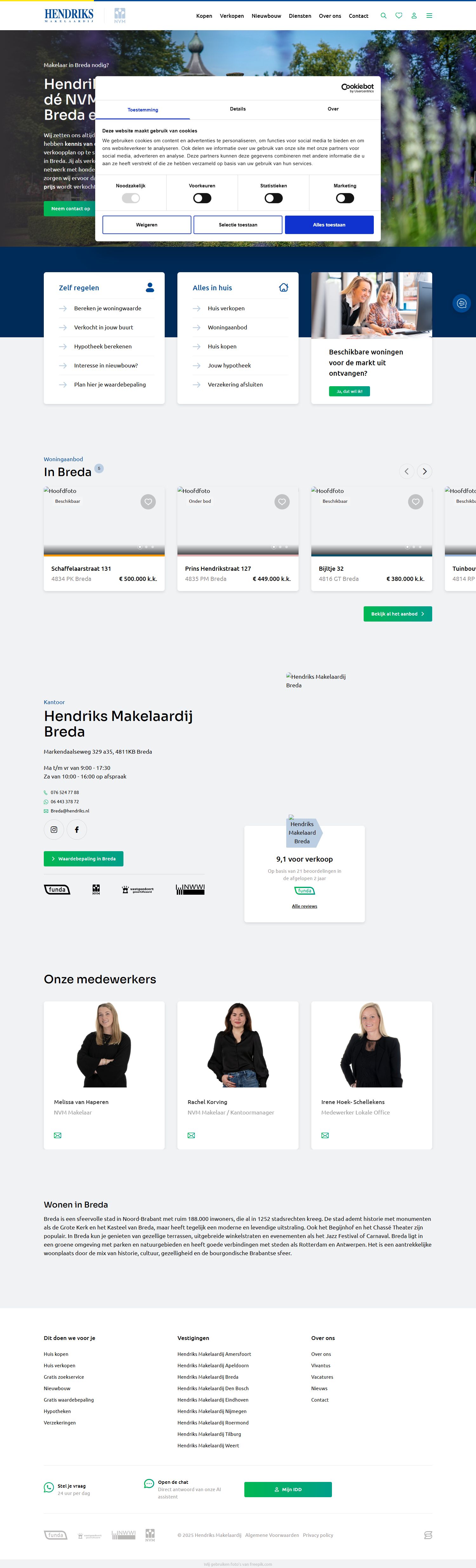 Kantoor foto van Hendriks Makelaardij Breda