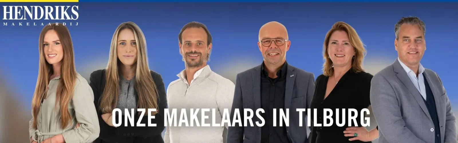 Team foto van Hendriks Makelaardij Tilburg