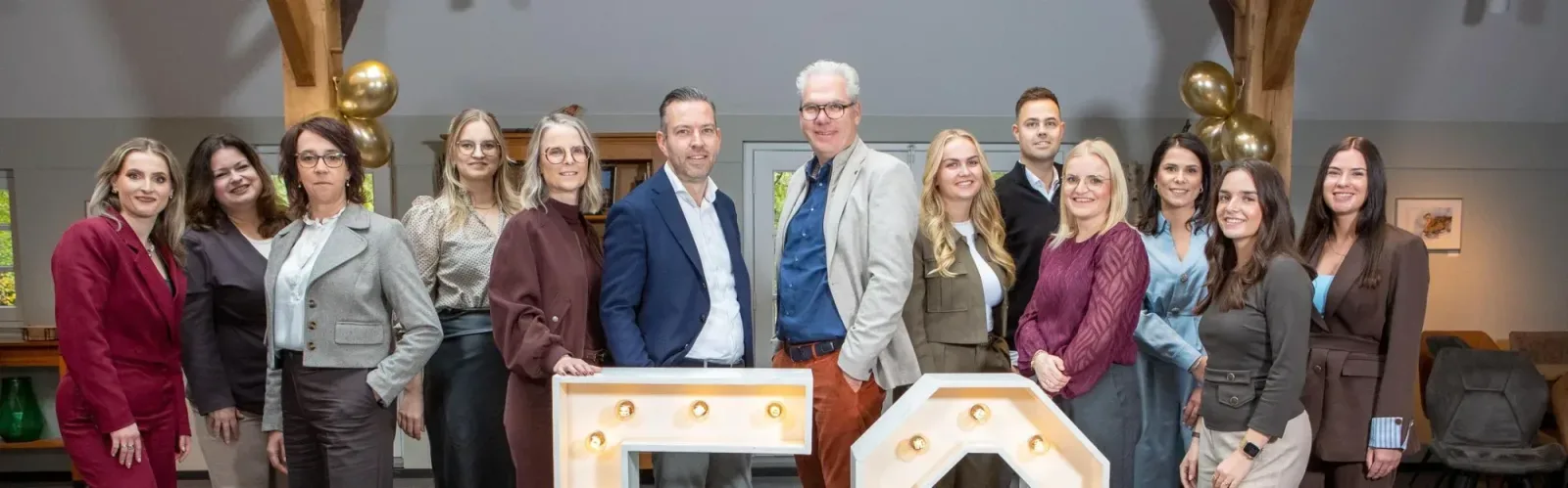 Mannschaftsfoto von Hermans Makelaars