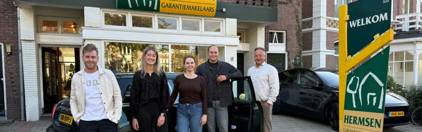 Team foto van Hermsen Makelaars Nijmegen