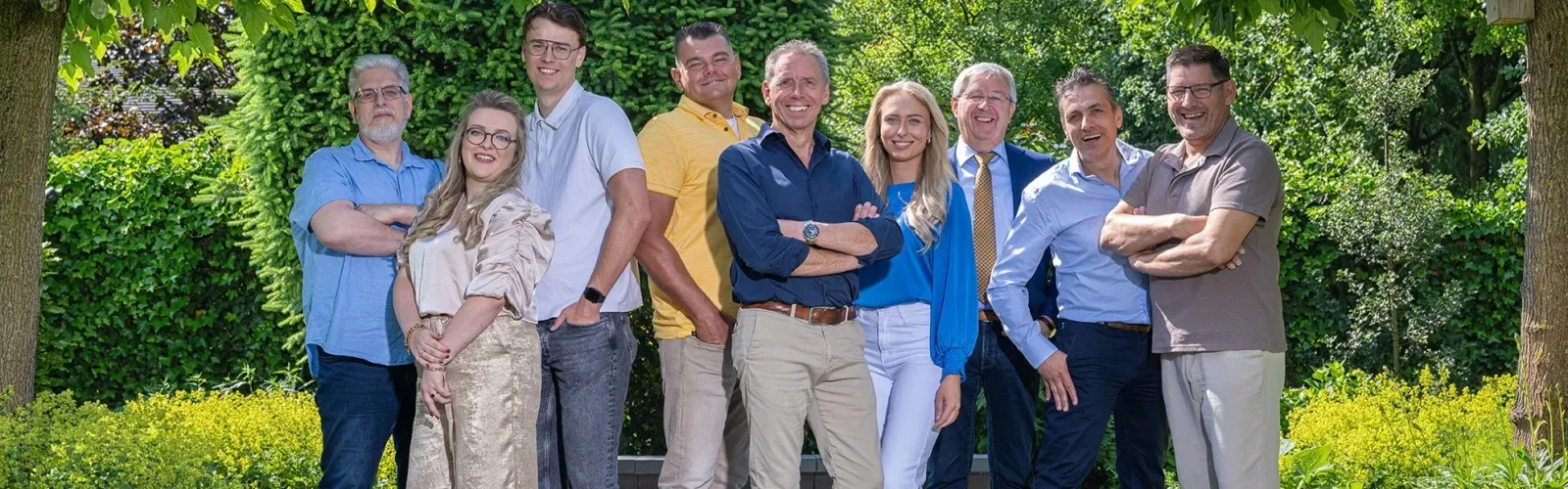 Team foto van Heuvel Makelaars