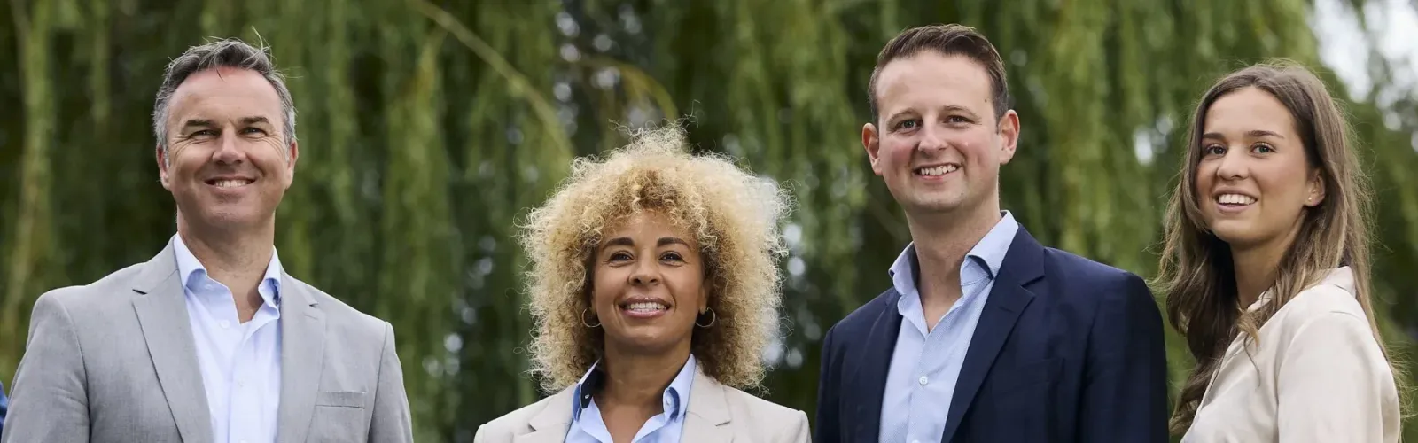 Team foto van Hier makelaars