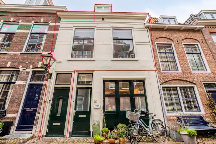 Hoefstraat 48A in Leiden foto
