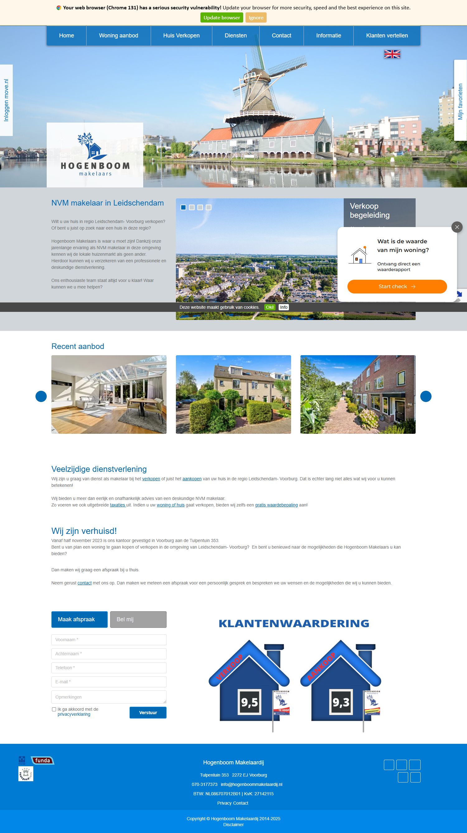 Kantoor foto van Hogenboom Makelaardij