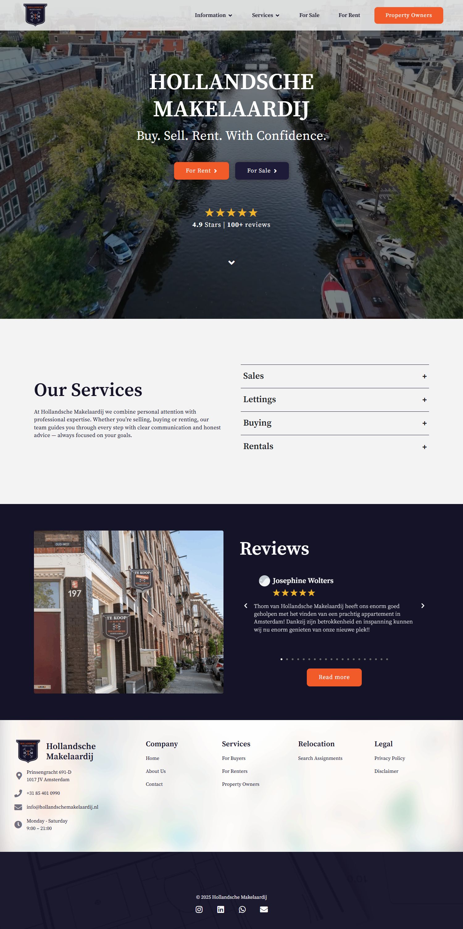 Kantoorfoto Hollandsche Makelaardij