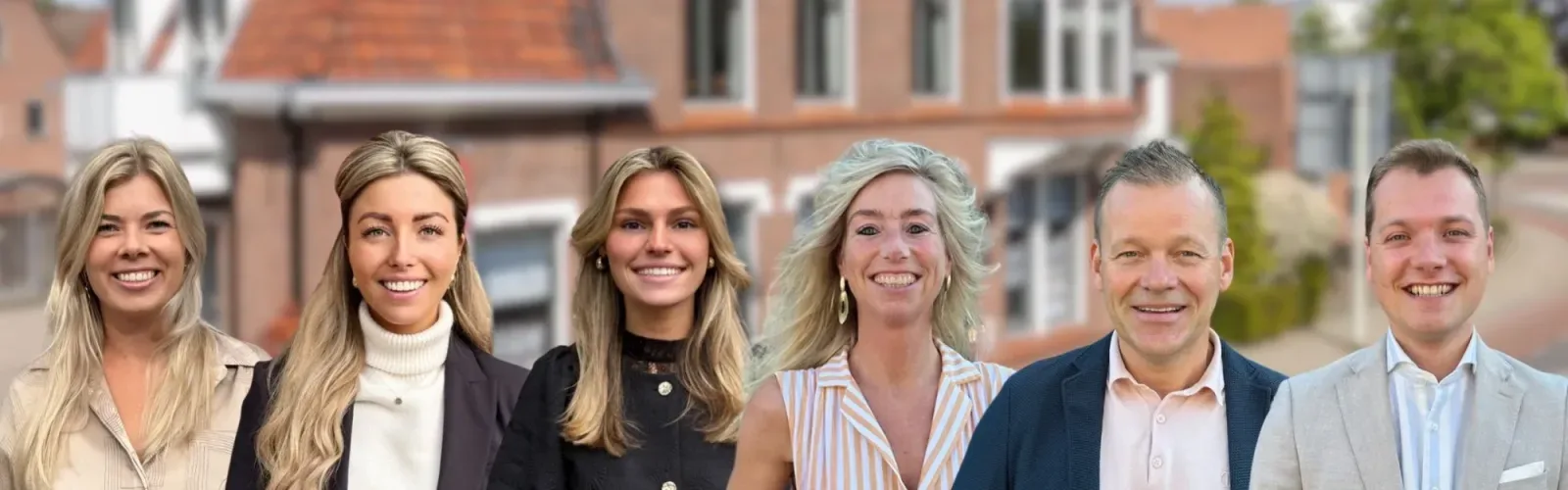Team foto van HOME makelaars