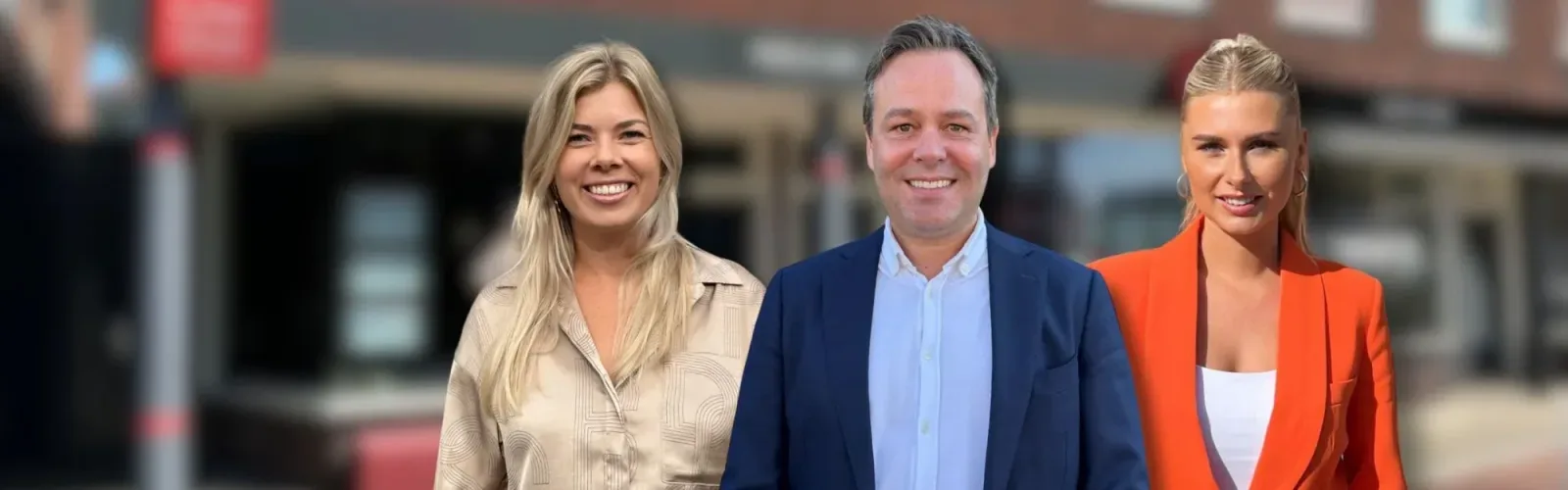 Team foto van HOME makelaars