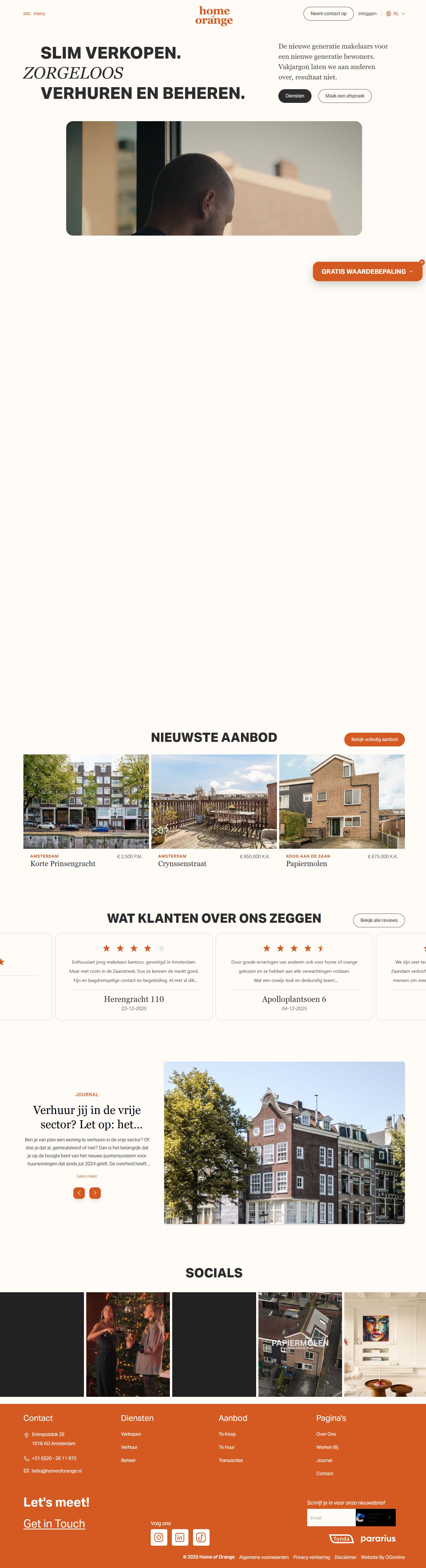 Kantoorfoto Home of Orange