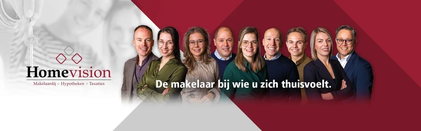Mannschaftsfoto von Homevision Makelaardij