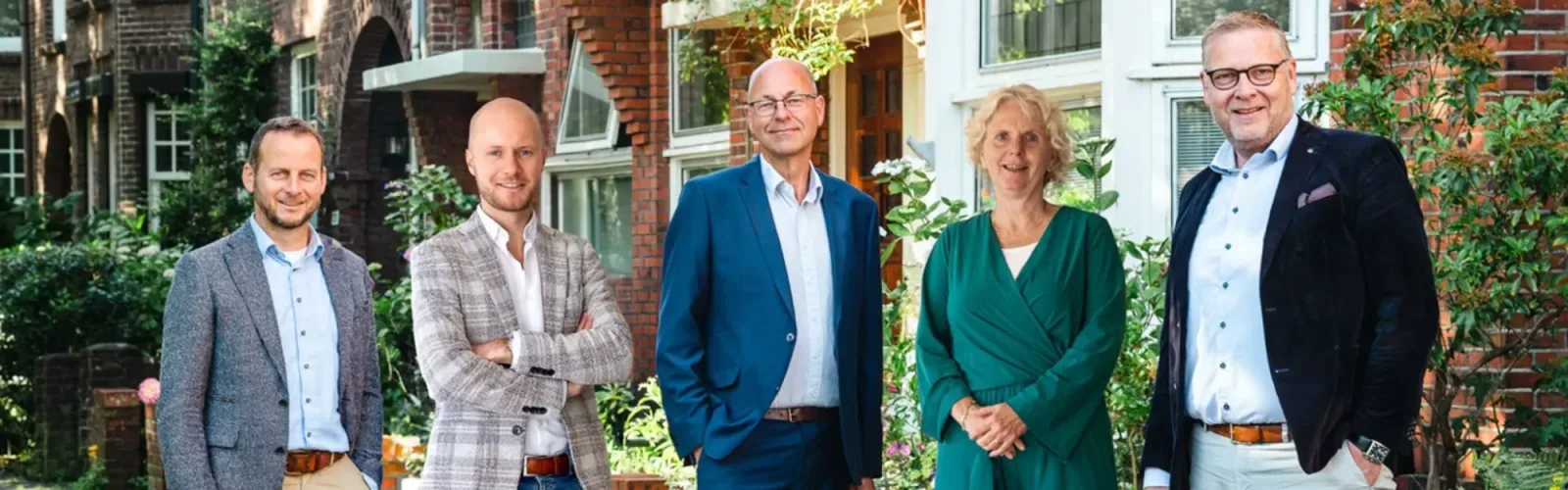 Team foto van Hopma Makelaardij