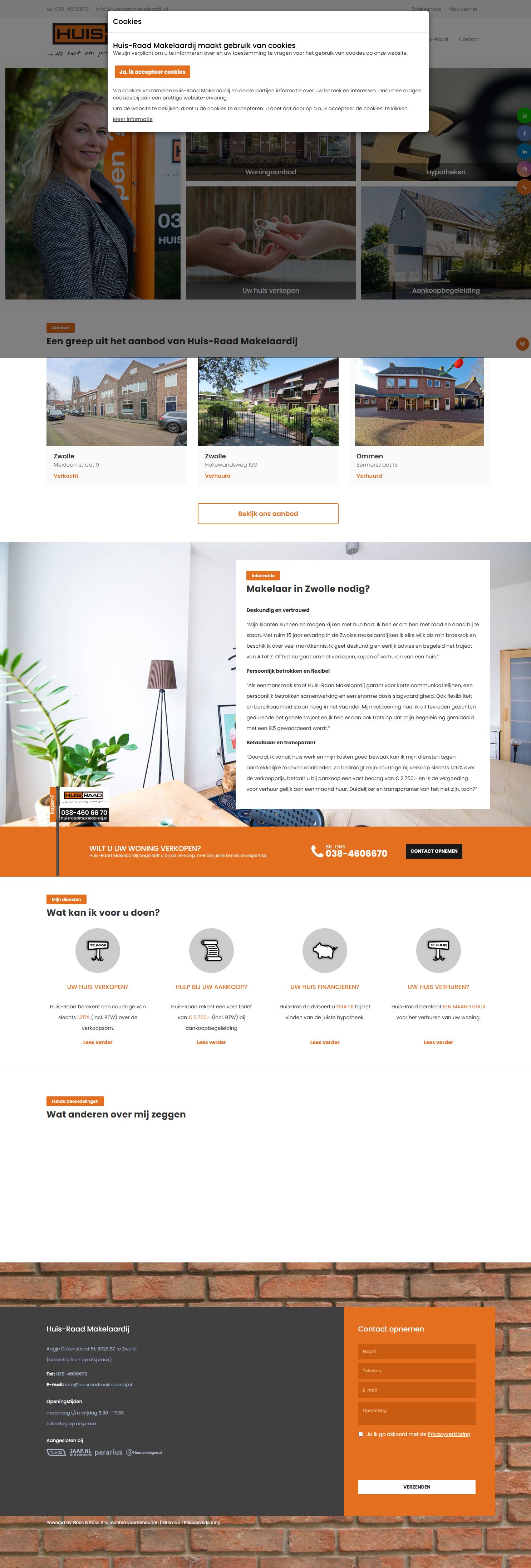 Kantoorfoto Huis-Raad Makelaardij