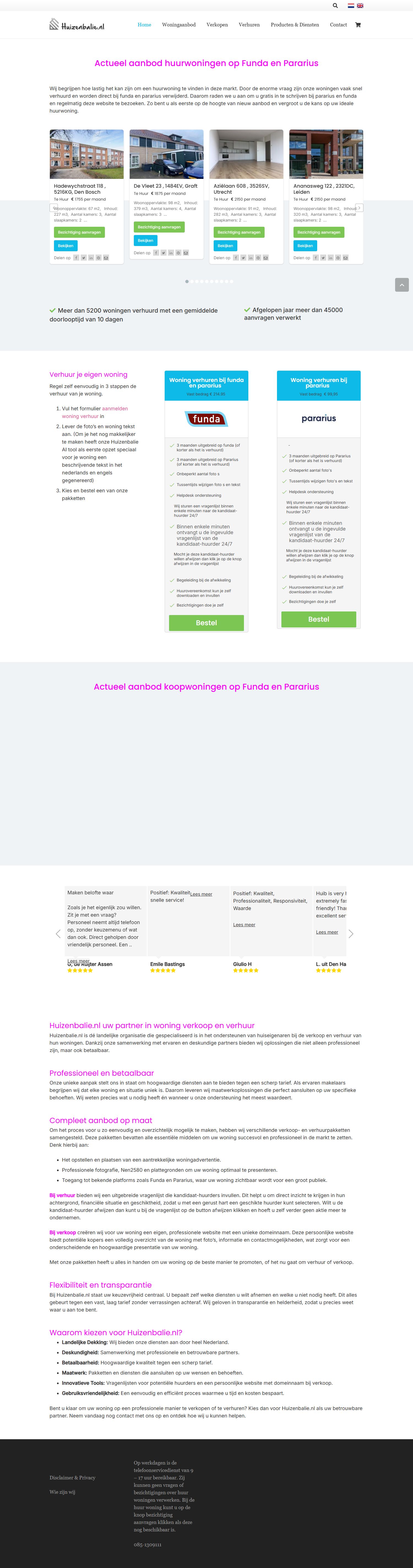 Kantoor foto van Huizenbalie.nl