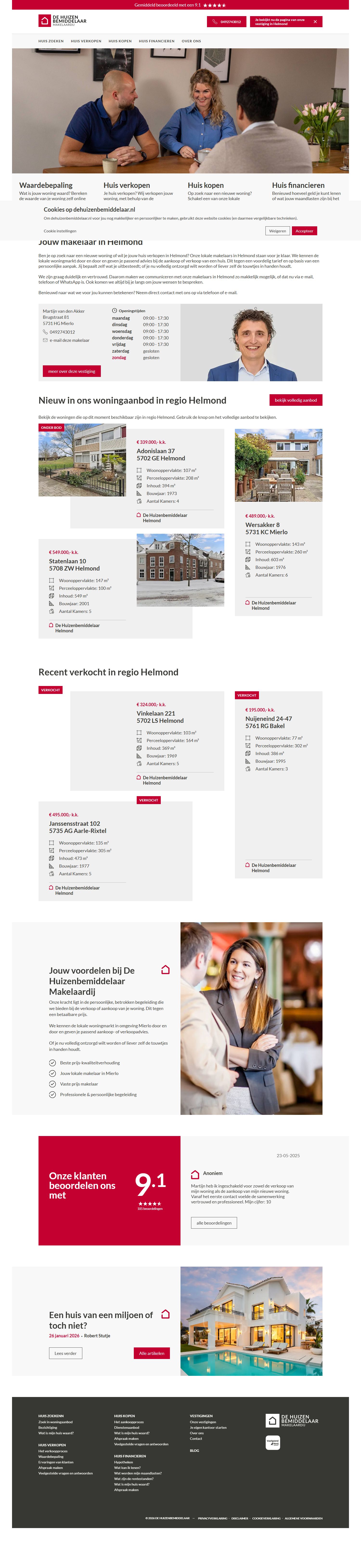 Kantoorfoto Huizenbemiddelaar Makelaardij
