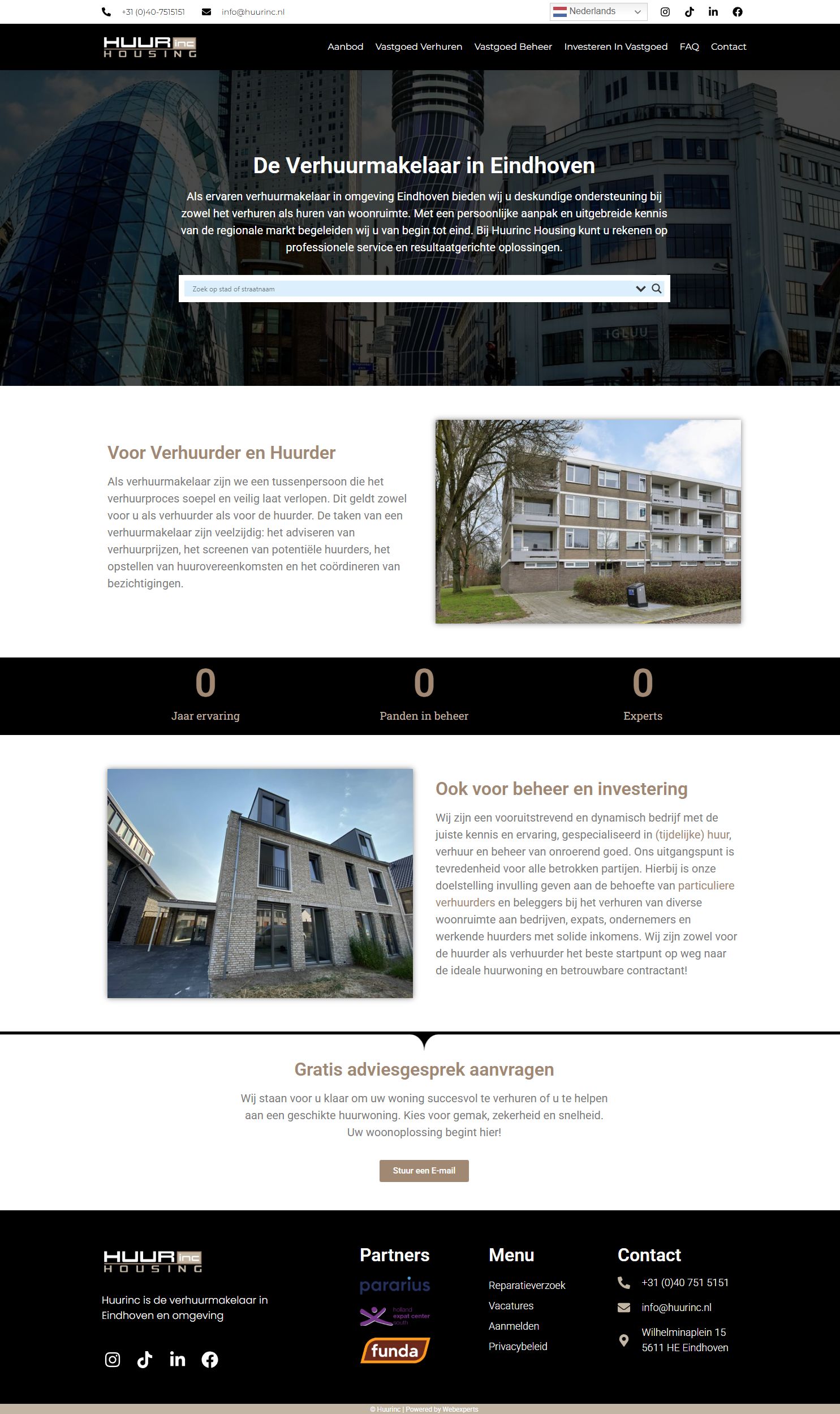 Kantoorfoto Huurinc Housing