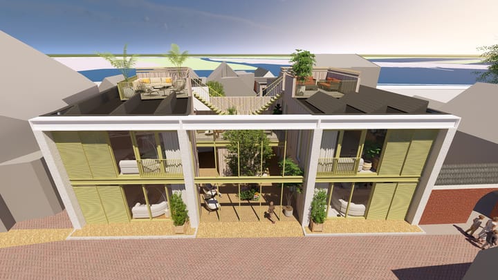 Huzebosk 3 in Grou foto