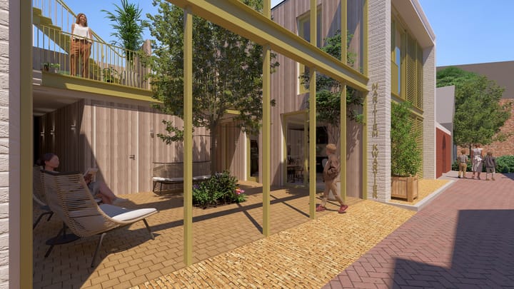 Huzebosk 5 in Grou foto