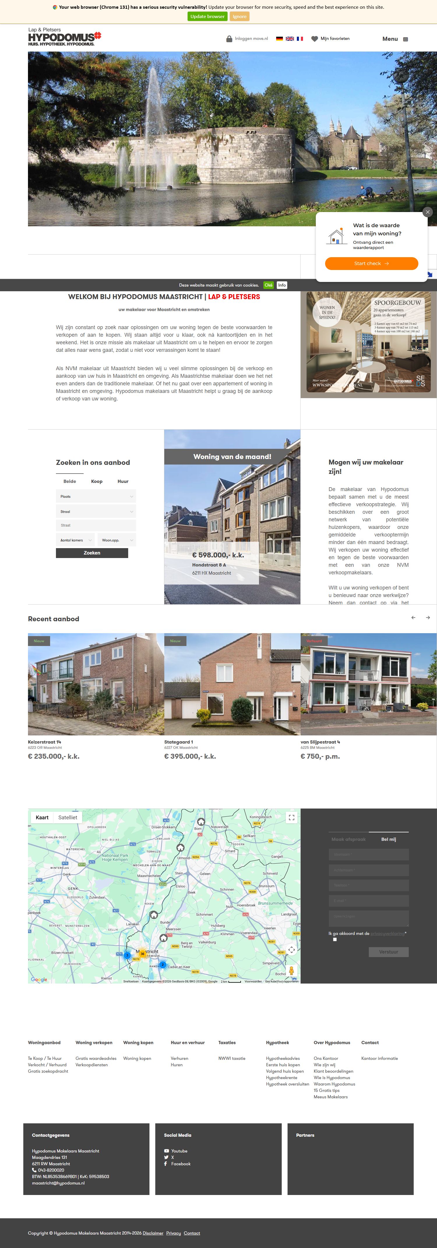 Kantoorfoto Hypodomus Maastricht Lap & Pletsers