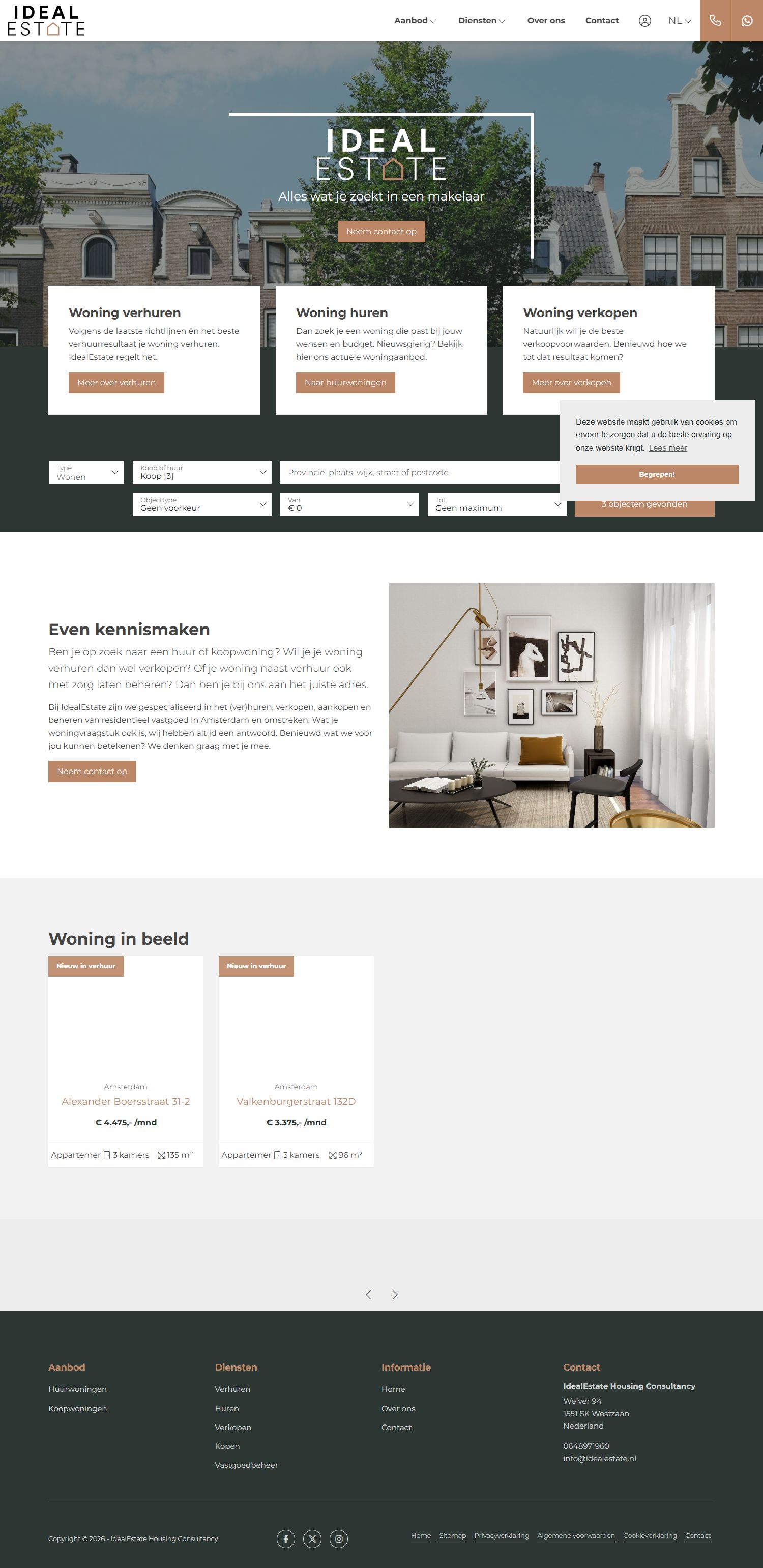 Kantoorfoto IdealEstate Housing Consultancy