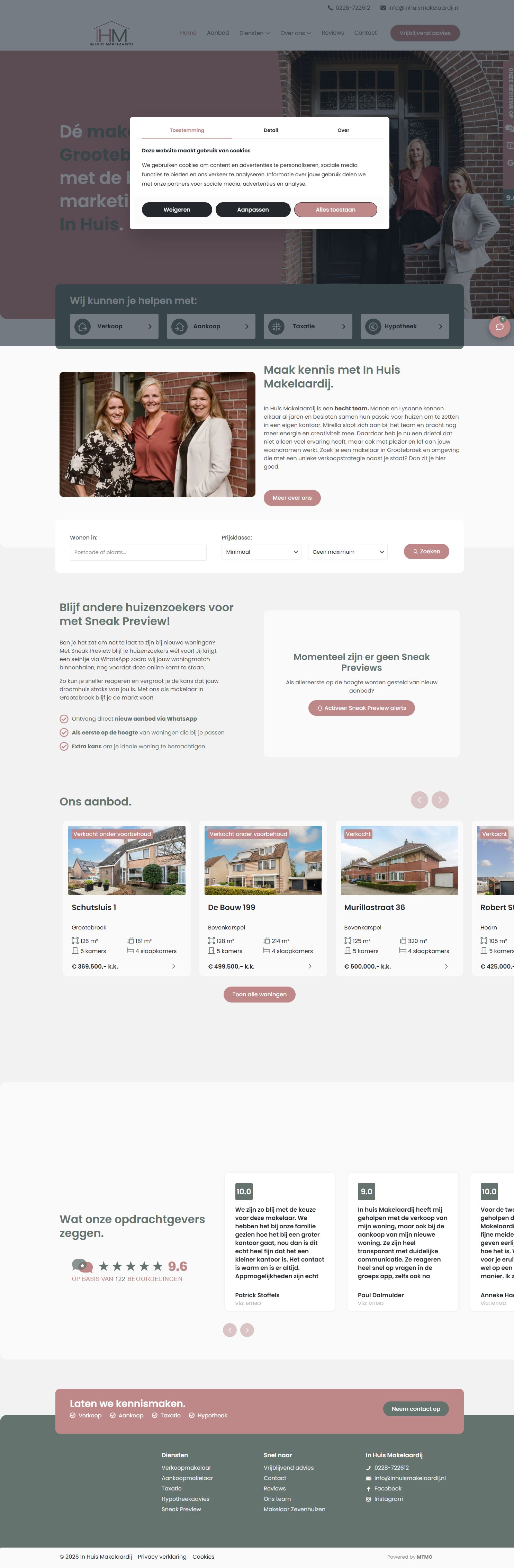 Kantoorfoto In Huis Makelaardij