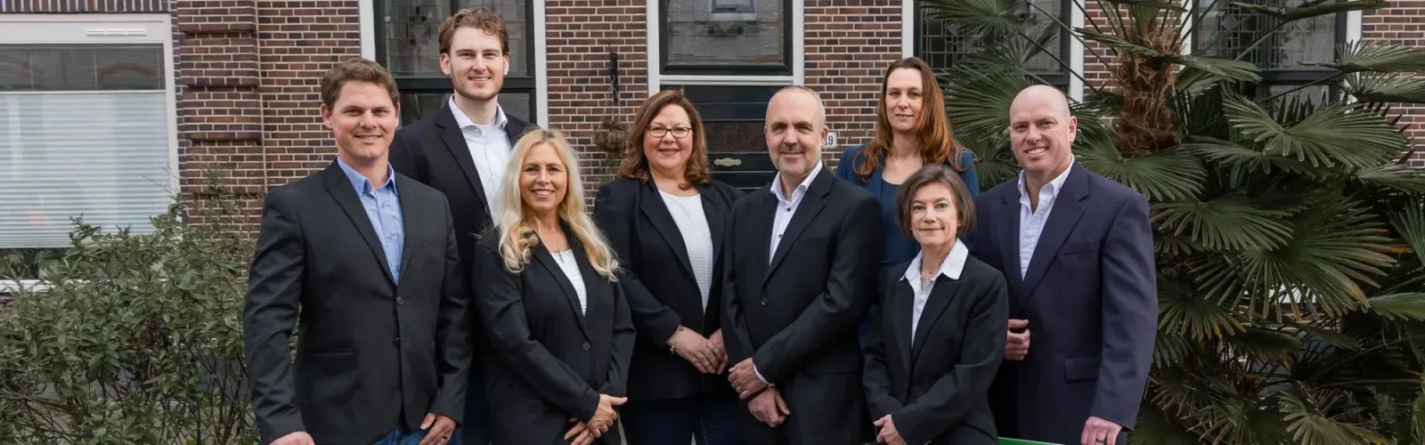 Team foto van J&B Makelaars