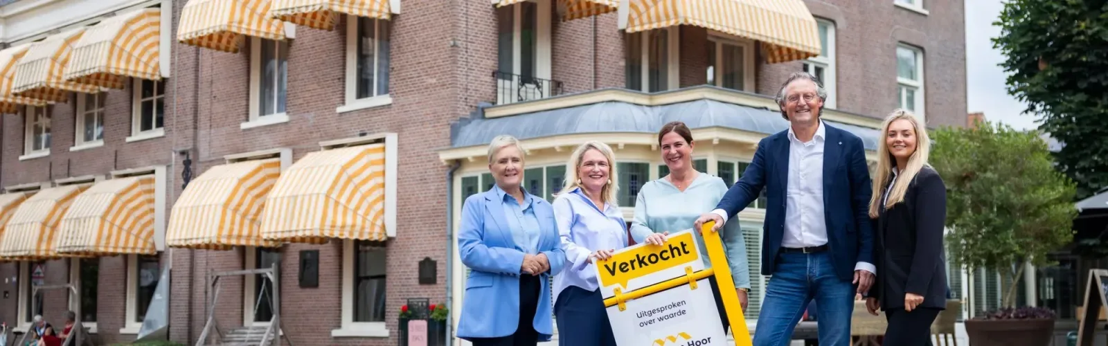 Team foto van Jeltes ten Hoor Makelaars