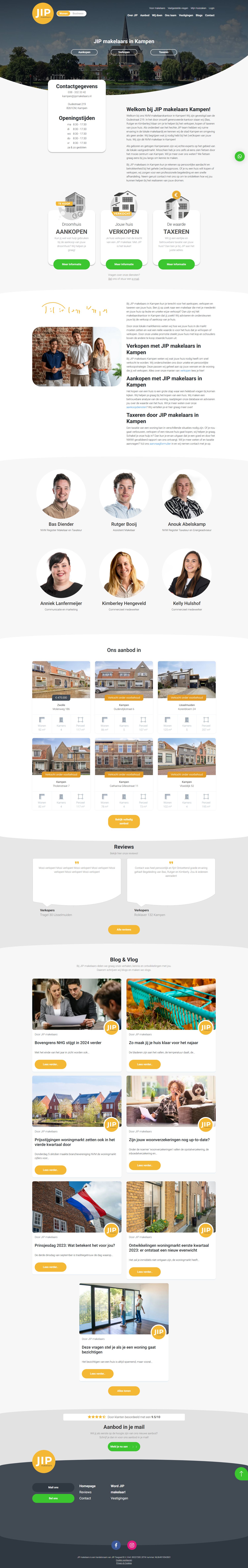 Kantoorfoto JIP makelaars Kampen