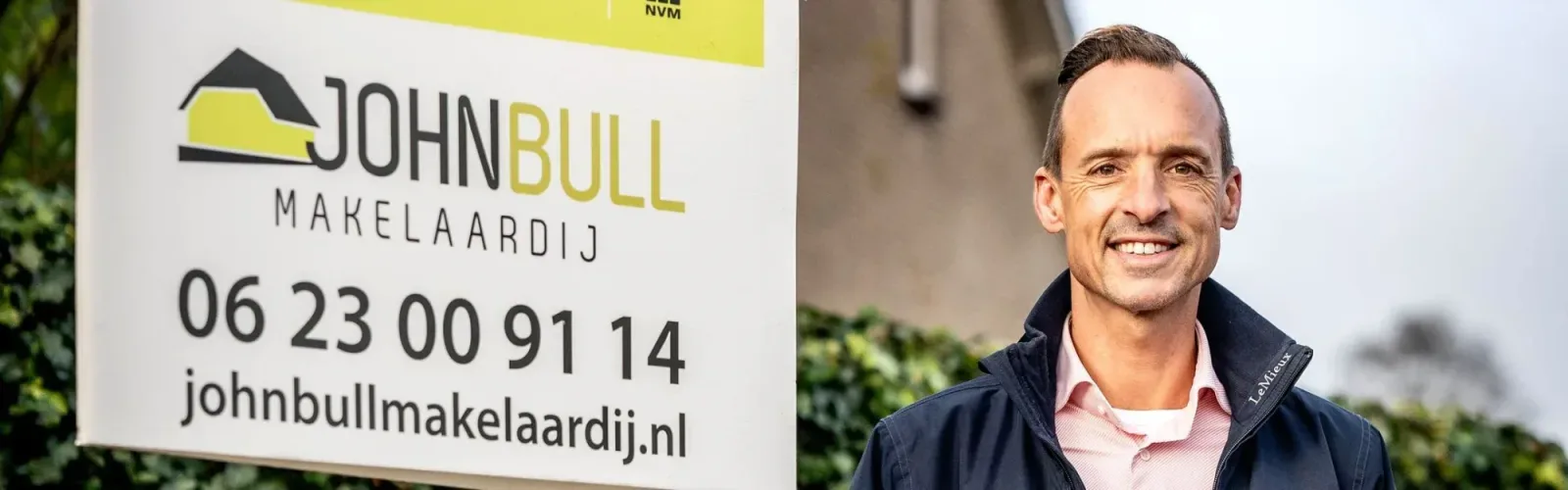 Team foto van John Bull Makelaardij