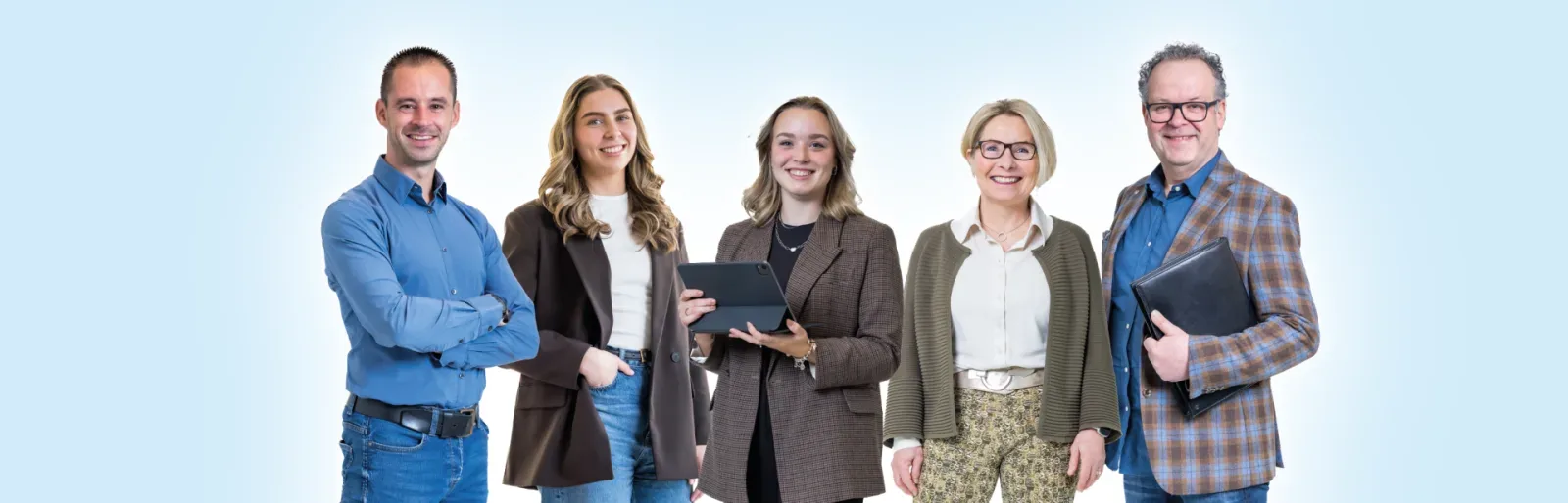 Mannschaftsfoto von John Driessens Makelaardij