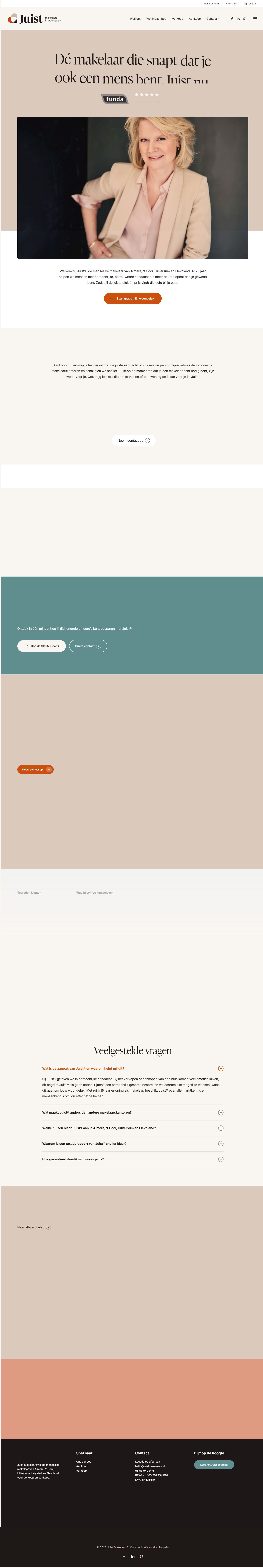 Kantoorfoto Juist Makelaars 't Gooi