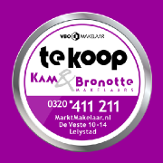 Logo van Kam &amp; Bronotte makelaars