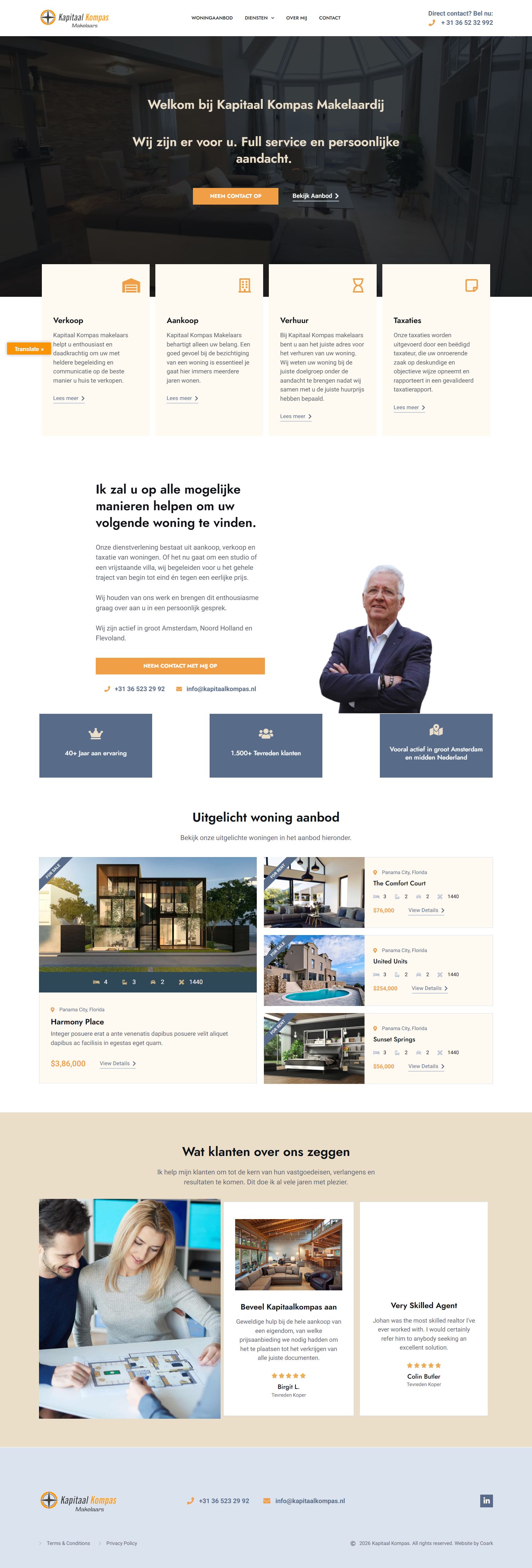 Kantoorfoto kapitaal Kompas